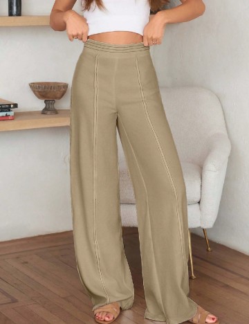 Pantaloni SHEIN, crem