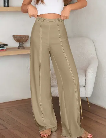 Pantaloni SHEIN, crem