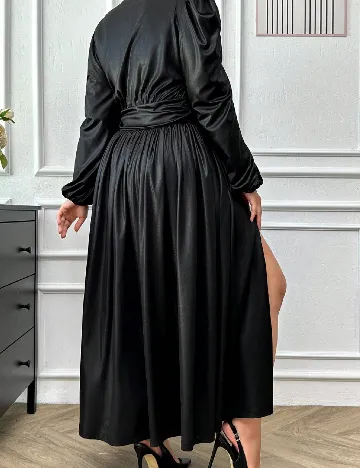 Rochie lunga SHEIN CURVE, negru