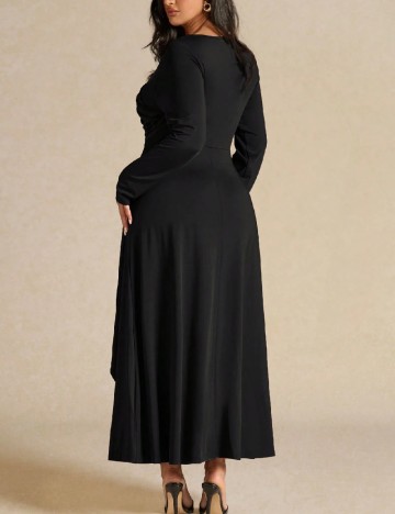 Rochie medie SHEIN CURVE, negru