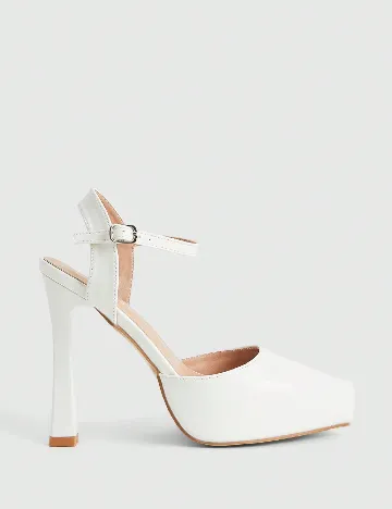 Pantofi SHEIN, alb