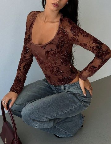 Bluza SHEIN, maro