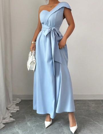 Rochie lunga SHEIN, bleu