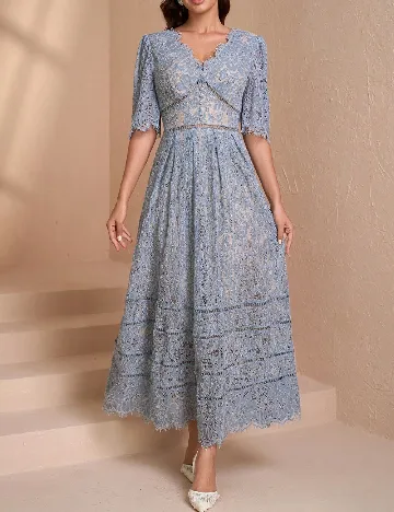 Rochie lunga SHEIN, albastru