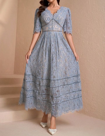 Rochie lunga SHEIN, albastru