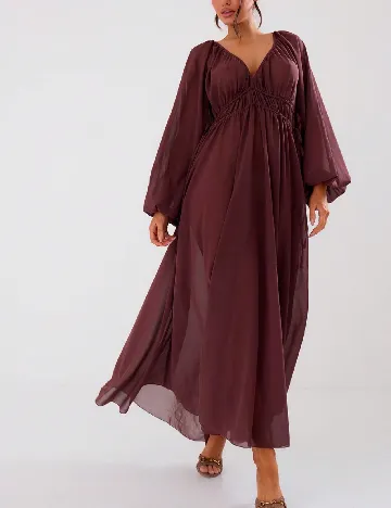 Rochie lunga SHEIN, pruna