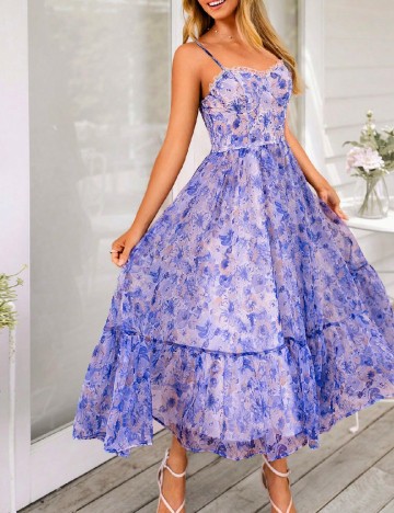 Rochie medie SHEIN, mov