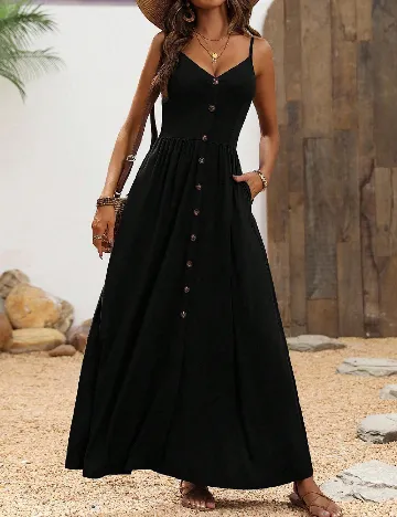 Rochie lunga SHEIN, negru