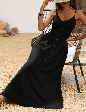 Rochie lunga SHEIN, negru