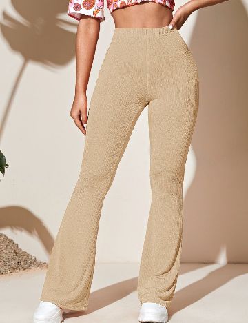 Pantaloni SHEIN, crem