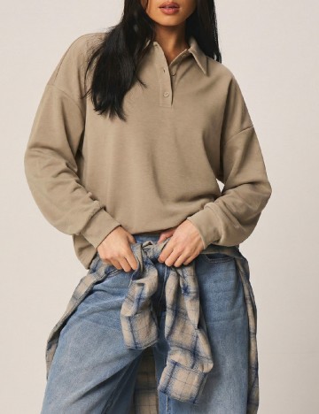 Bluza Missguided, maro deschis