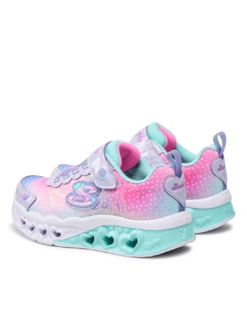 Adidasi cu luminite SKECHERS, mix culori