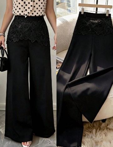 Pantaloni SHEIN, negru