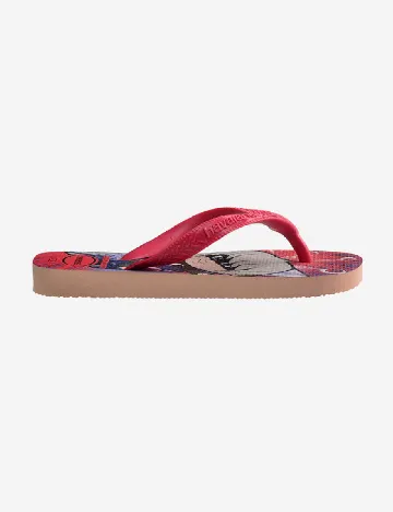 Slapi havaianas, rosu