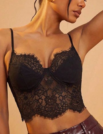 Top SHEIN, negru