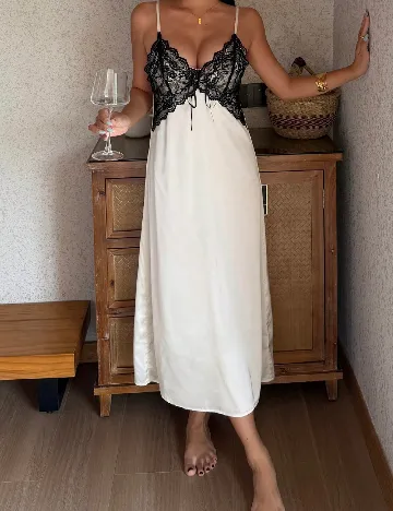 Rochie de noapte Dazy, ecru