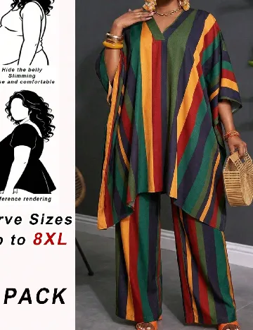 Compleu SHEIN CURVE, mix culori