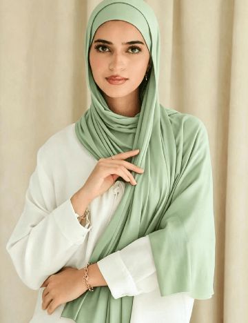 Esarfa SHEIN, verde
