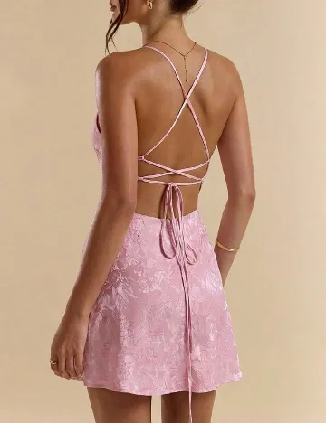 Rochie scurta SHEIN, roz