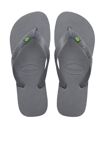 Slapi havaianas, gri
