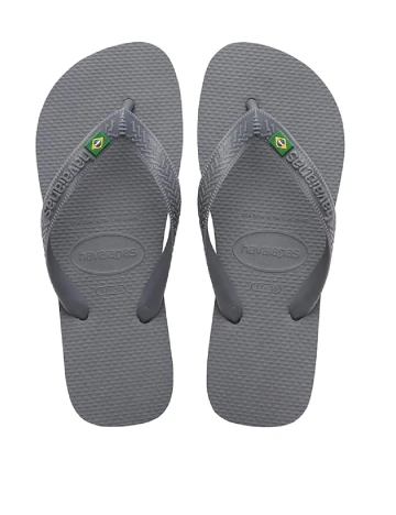 Slapi havaianas, gri
