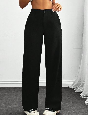Pantaloni SHEIN, negru