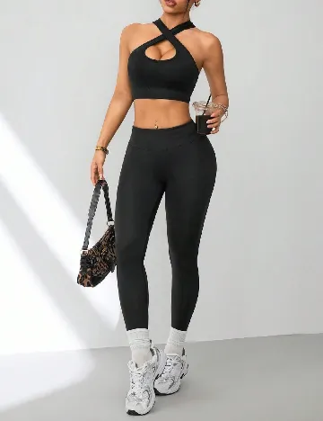 Bustiera SHEIN, negru