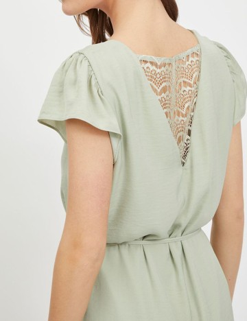 Rochie scurta Vila, verde