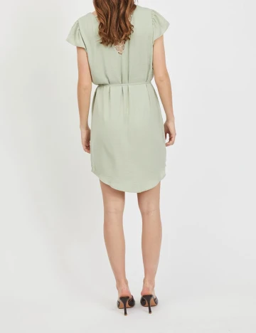 Rochie scurta Vila, verde Verde