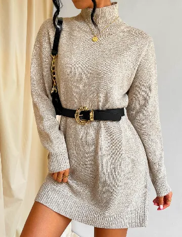 Rochie scurta SHEIN, bej