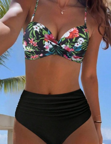 Costum de baie SHEIN, mix culori