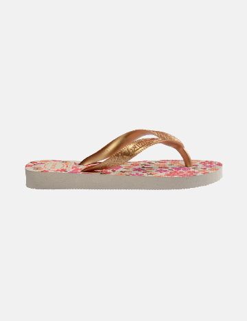 Slapi havaianas, floral print