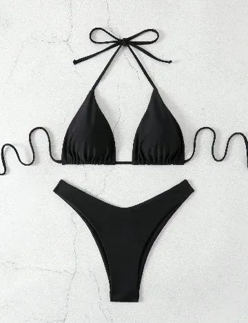Costum de baie SHEIN, negru
