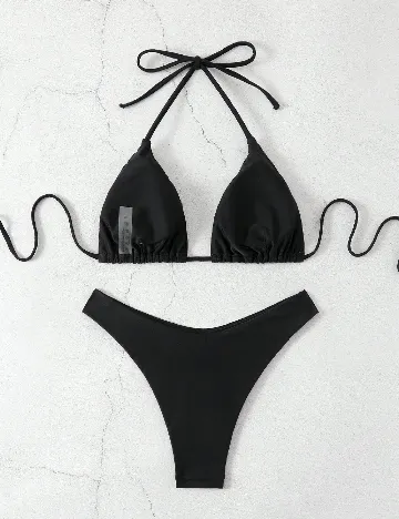 Costum de baie SHEIN, negru