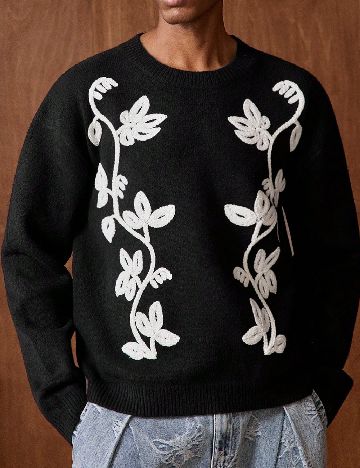 Pulover SHEIN, negru
