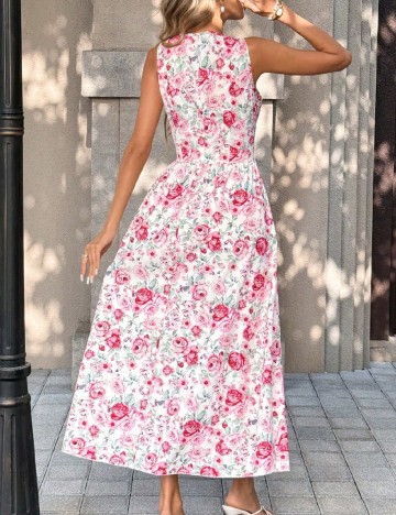 Rochie lunga SHEIN, floral print