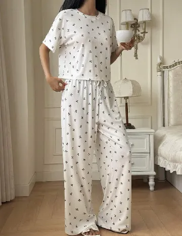 Pijama SHEIN, alb