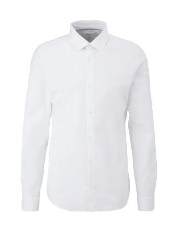 Camasa s.Oliver Plus Size Men, alb