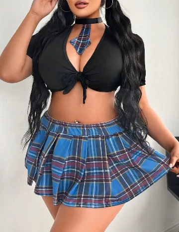 Compleu SHEIN CURVE, negru