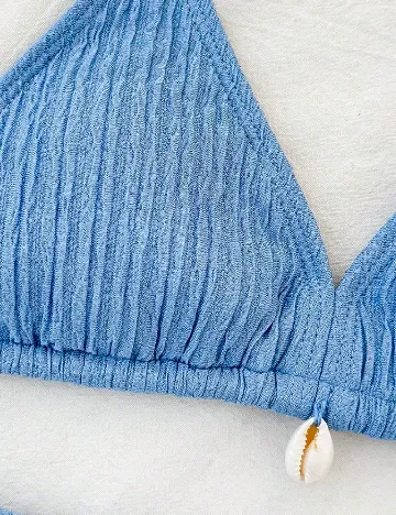 Costum de baie Shein Kids, albastru