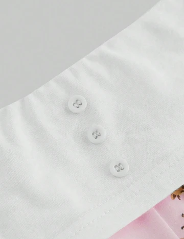 Pijama Romwe, alb