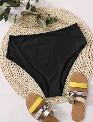 Chilot de  baie SHEIN, negru