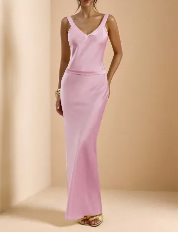 Rochie lunga SHEIN, roz