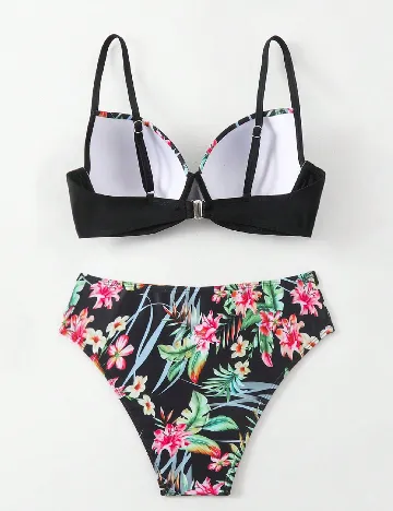 Costum de baie SHEIN, negru
