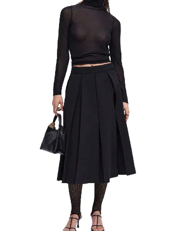 Fusta Mango, negru