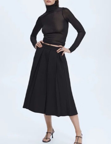 Fusta Mango, negru