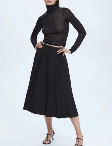 Fusta Mango, negru