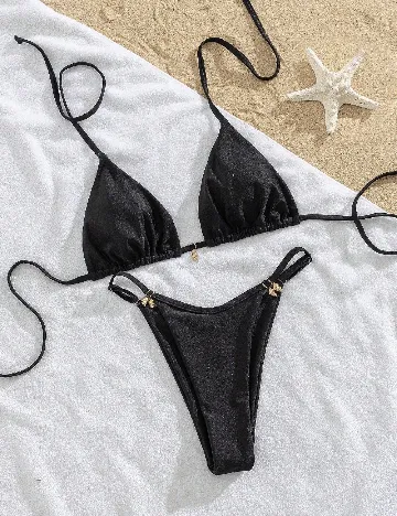 Costum de baie SHEIN, negru