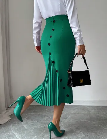 Fusta SHEIN, verde