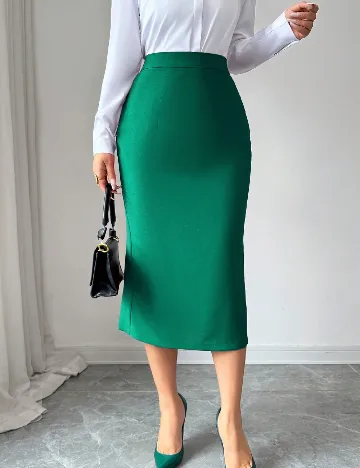 Fusta SHEIN, verde